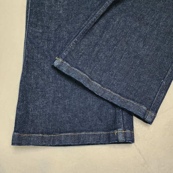 SPANX Dark Blue Jeans Everywear Kick Flare  Ankle High Rise  Suze 1X P - Picture 2 of 7